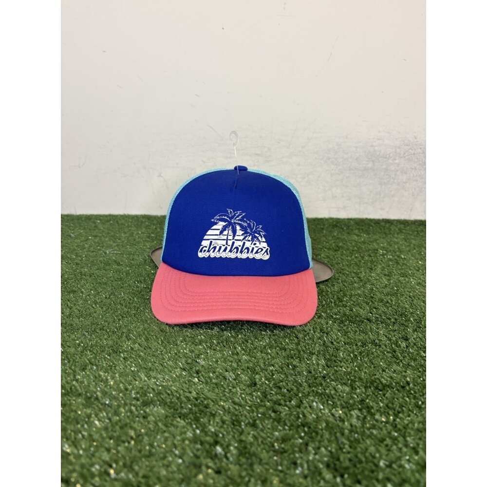 Chubbies hat cap snap back blue pink baseball adjustable trucker beach mens 4